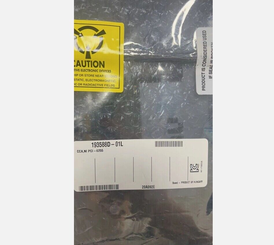 Sealed National Instruments NI DAQ Card 80ch Analog Input - NATIONAL INSTRUMENTS