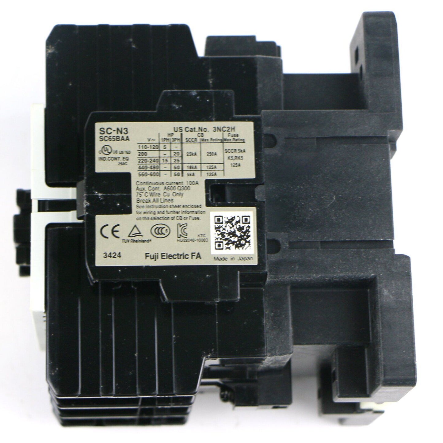 FUJI Magnetic Contactor SC-N3 - FUJI