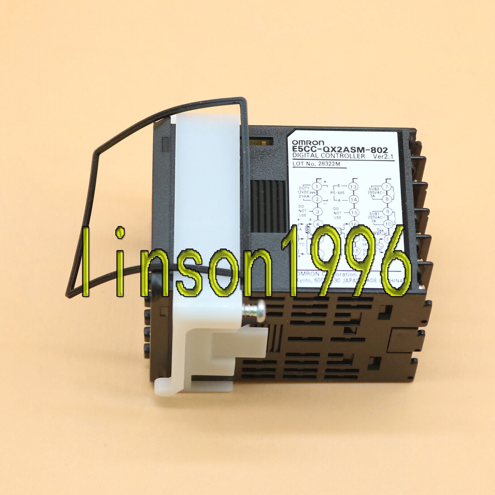 new 1PC  Omron E5CC-QX2ASM-802 100-240VAC Temperature Controller