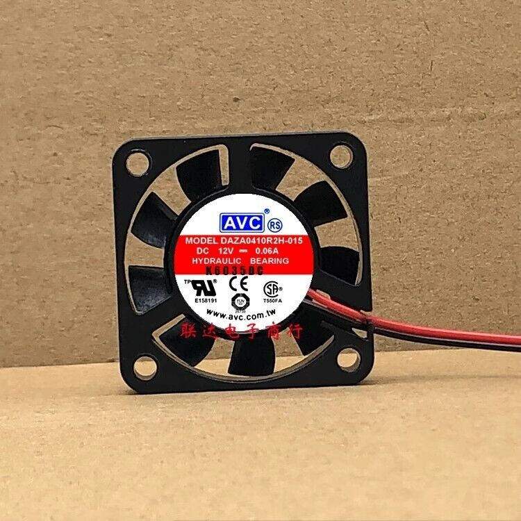 12V 0.06A 4CM 2-Wire Silent Cooling Fan - AVC