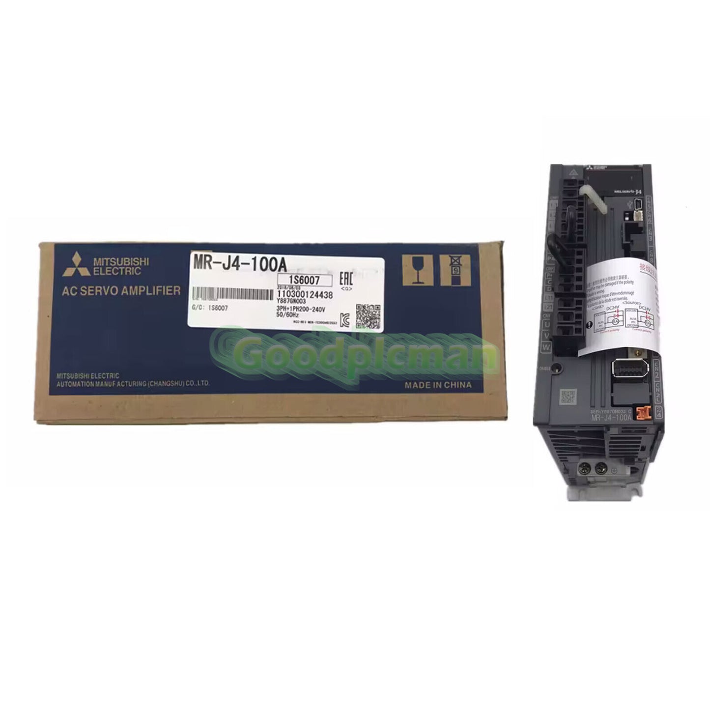 Mitsubishi MR-J4-100A MRJ4100A AC Servo Drive