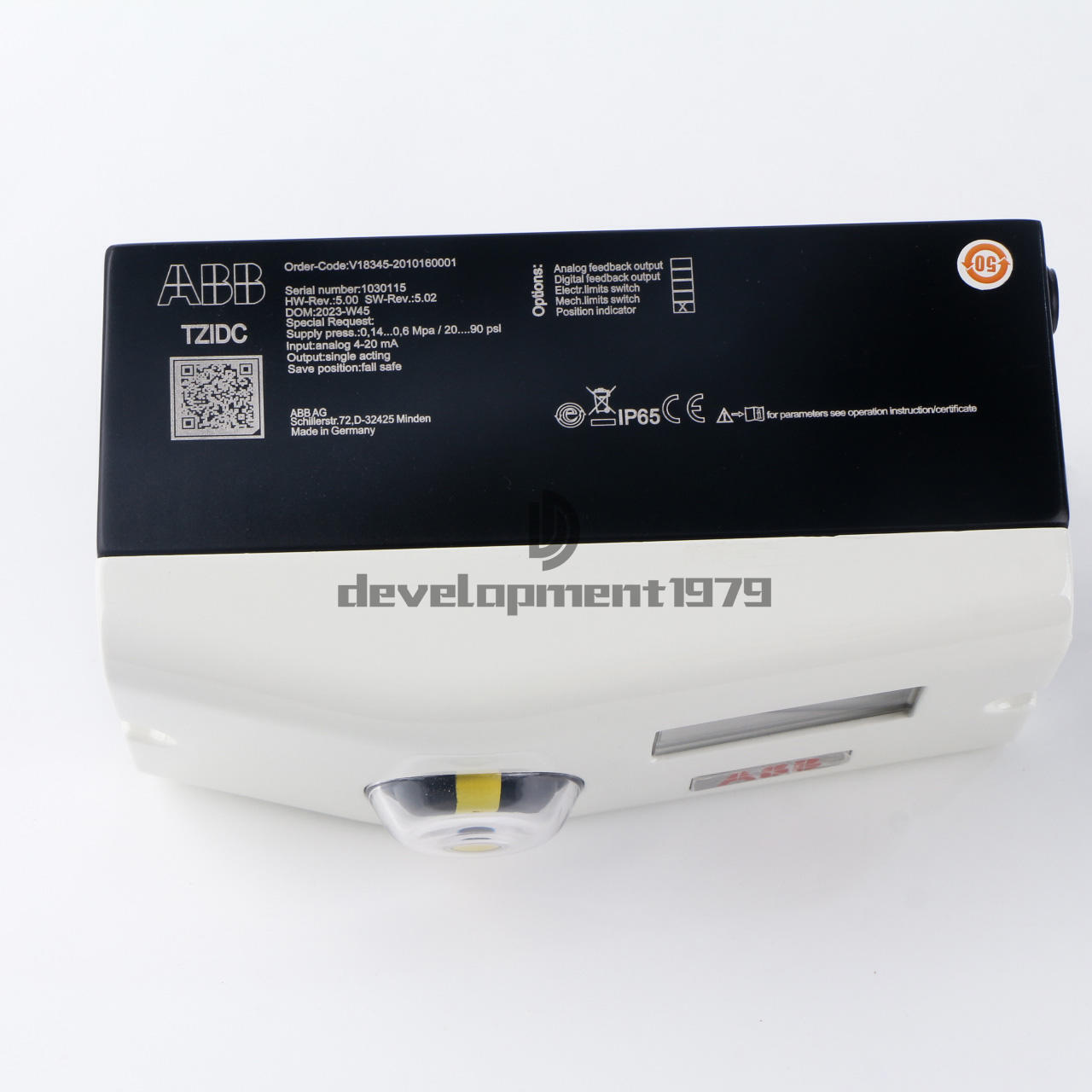new ONE ABB Valve Positioner V18345-2010160001 - ABB