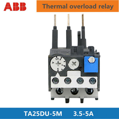 new ABB thermal overload relay TA25DU-5M 3.5-5A