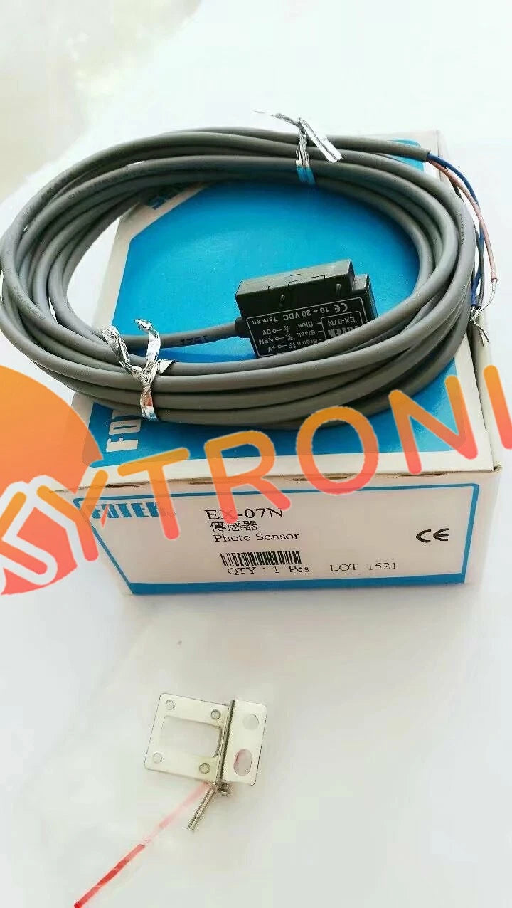 1 pcs FOTEK EX-07N Photoelectric Sensor 10-30VDC NPN 3 wire NO