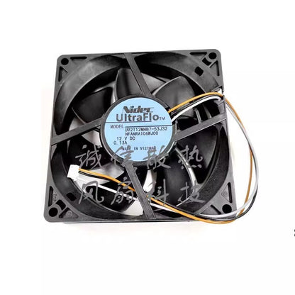 NIDEC U92T12MHB7-53J32 9225 DC12V 0.13A 3-Pin Silent Cooling Fan