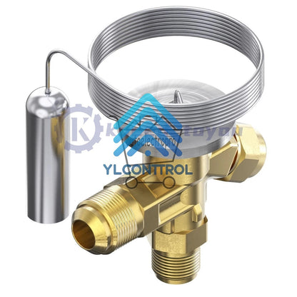 Danfoss 068Z3400 1/6 - 4.5TR Expansion Valve Body, T 2, R404A,R507A, 3/8x1/2 in,