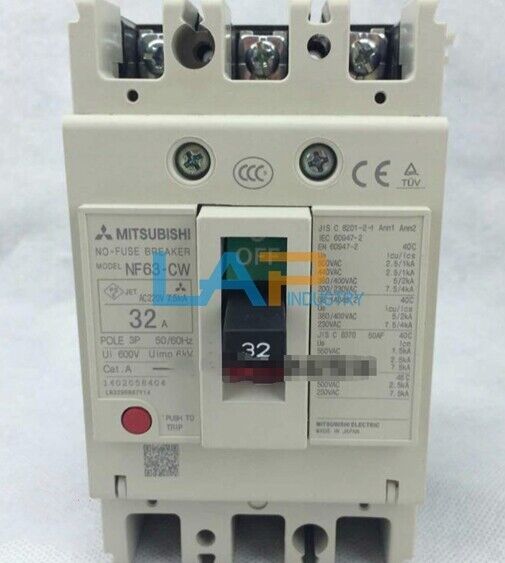 Mitsubishi NF63-CW Molded Case Circuit Breaker 3P 32A - MITSUBISHI