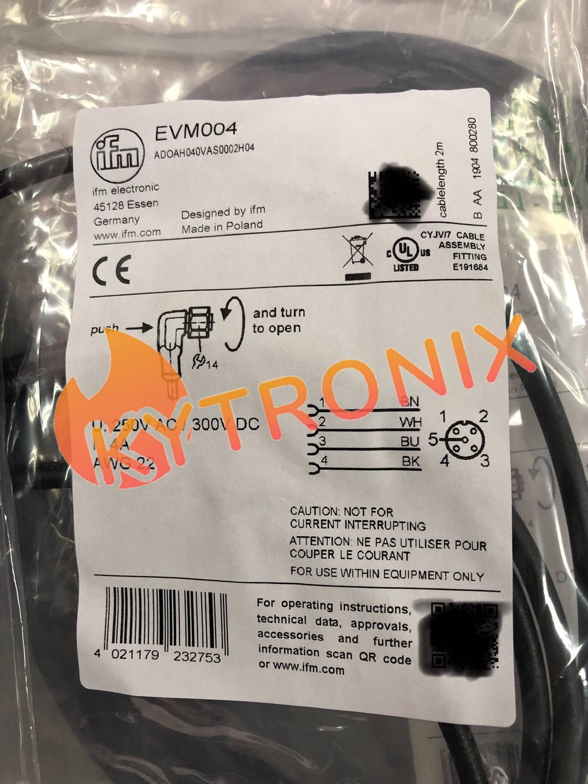 1pc freeship IFM EVM004