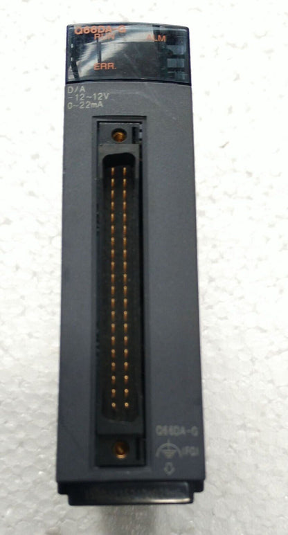 Mitsubishi ONE Q66DA-G Analog Module Tested and Working - MITSUBISHI