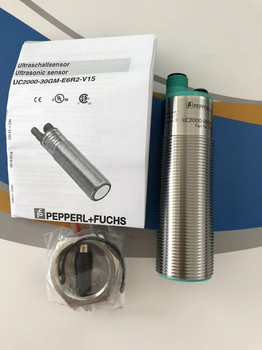 Ultrasonic Sensor UC2000-30GM-E6R2-V15 - PEPPERL+FUCHS