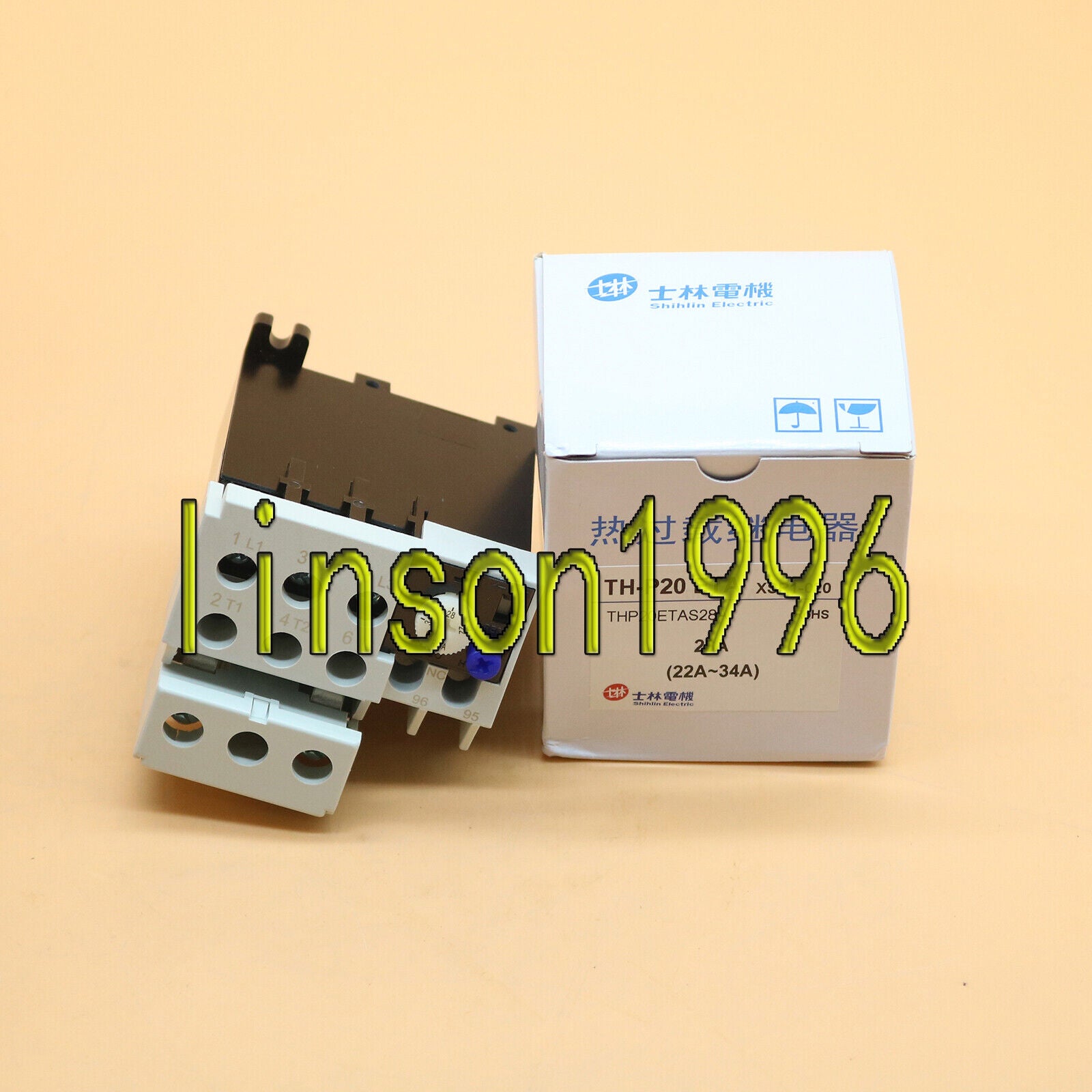 new  For Shihlin TH-P20ETA 28A(22A-34A) Thermal Overload Relay Fast Delivery Shihlin