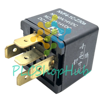 5PCS NVF4-1C-Z30A DC12V 40A Automotive Relay 5 Prong