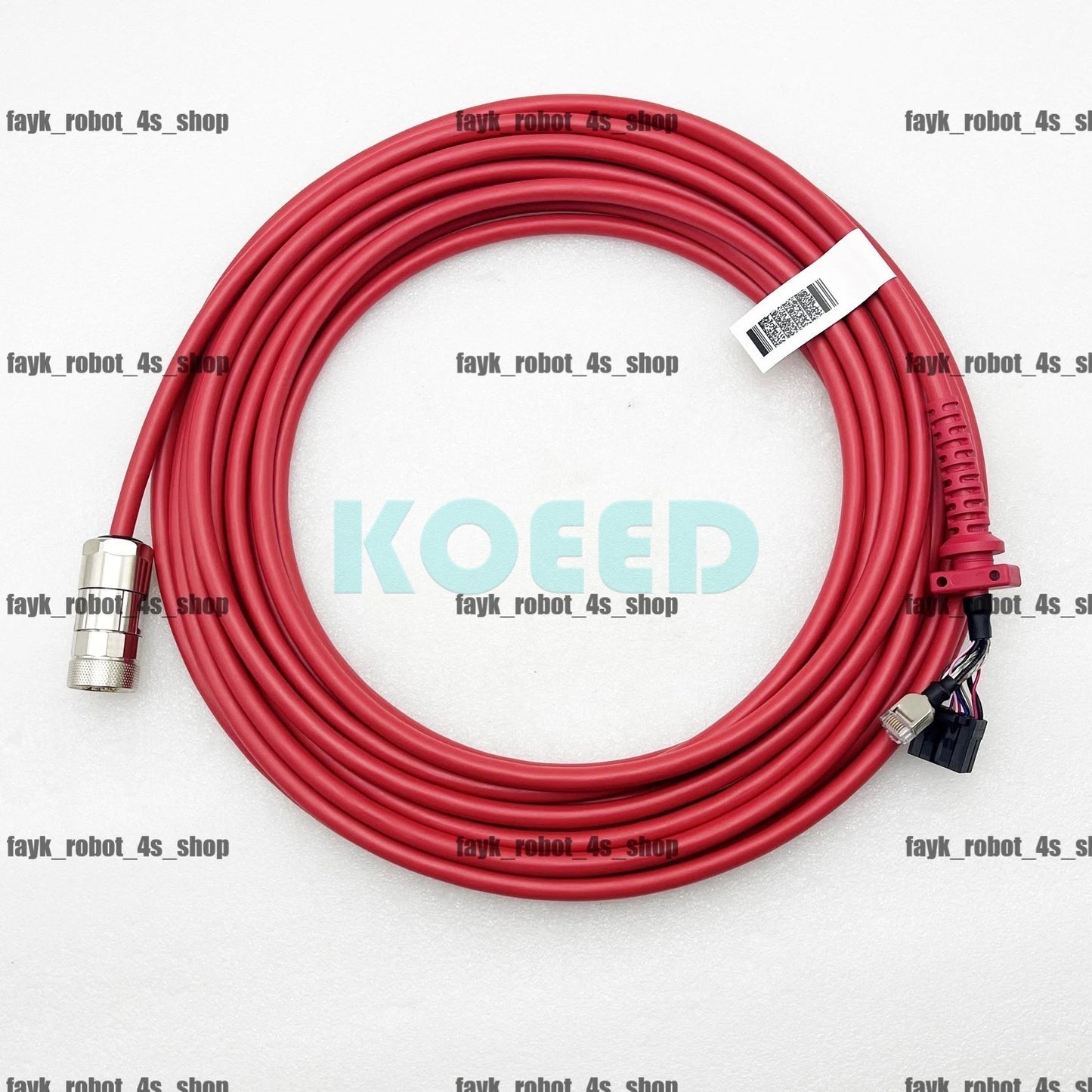1Pc 10M Cable plug For ABB robot DSQC3120 3HAC085590-001 teach pendant connector
