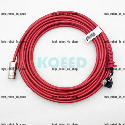 1Pc 10M Cable plug For ABB robot DSQC3120 3HAC085590-001 teach pendant connector