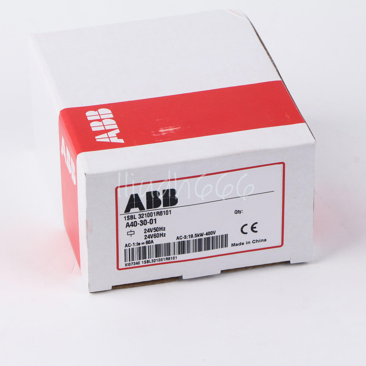 ABB AC Contactor AC24V – New One Model A40-30-01 - ABB