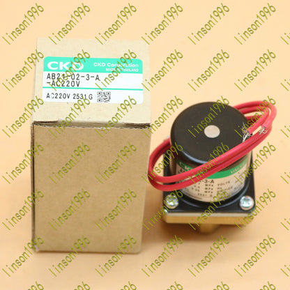 AB21-02-3-A-AC220V Solenoid Valve - CKD