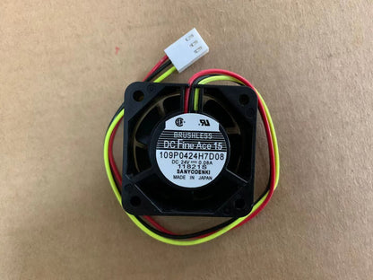 new 109P0424H7D08 For A90L-0001-0441 SANYO fan 24V 0.08A 40*40*15MM 3Pin