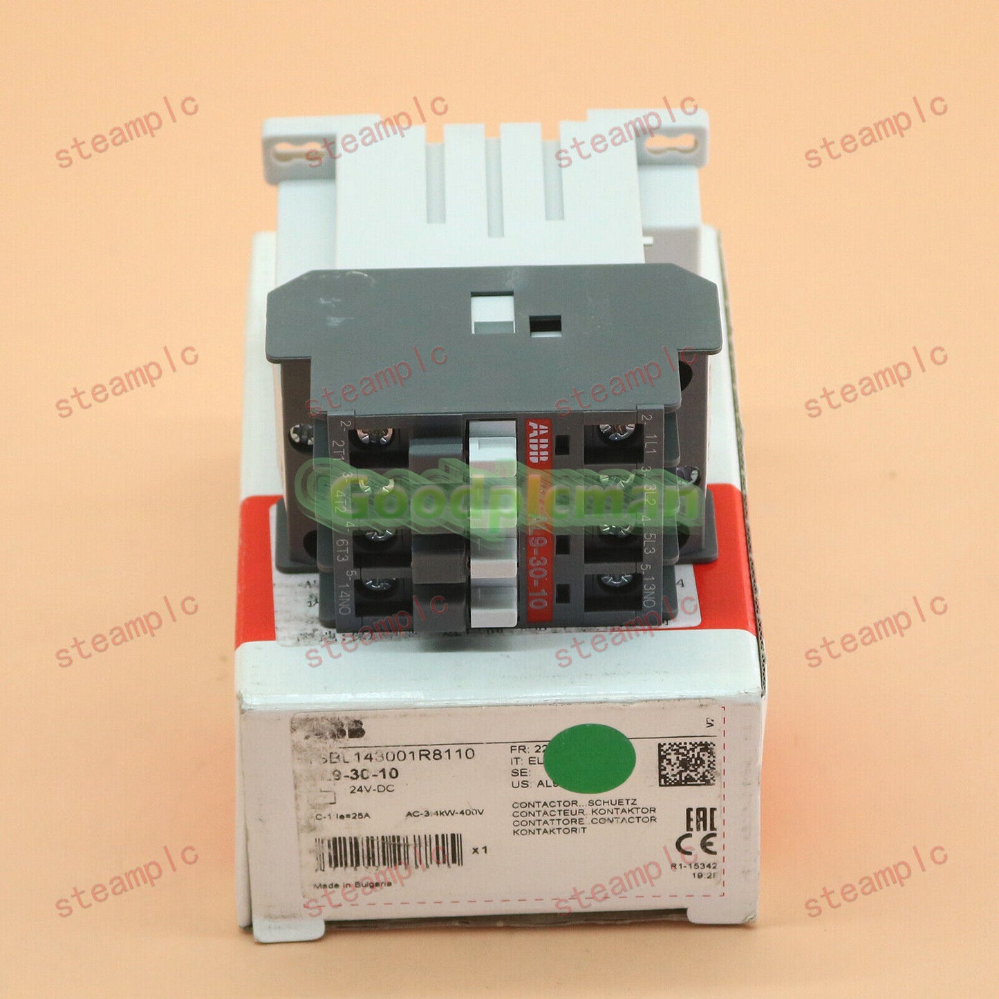ABB CONTACTOR AL9-30-10 1SBL143001R8110 in box 1Pcs/