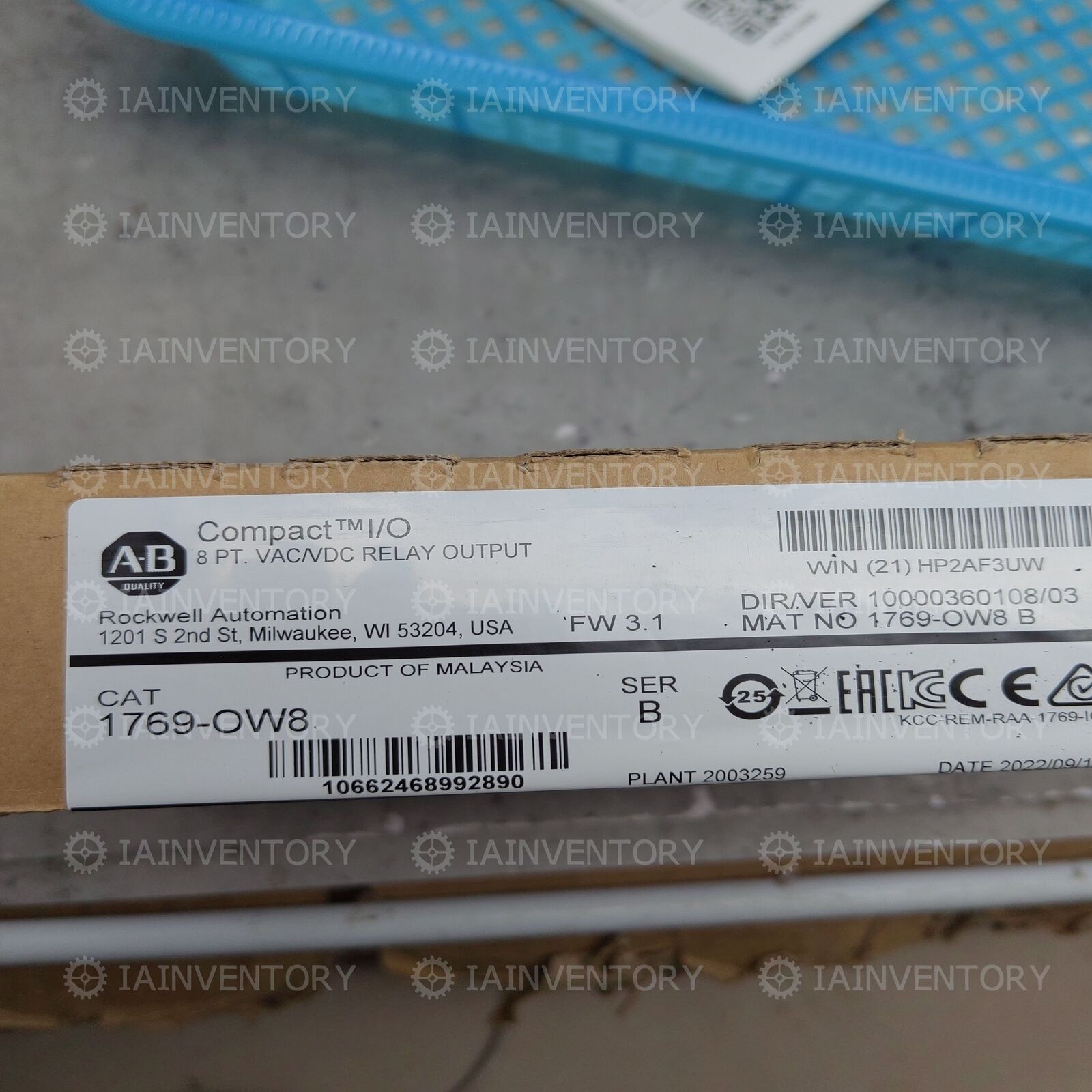 Allen-Bradley Module Ship, New in Box - ALLEN-BRADLEY