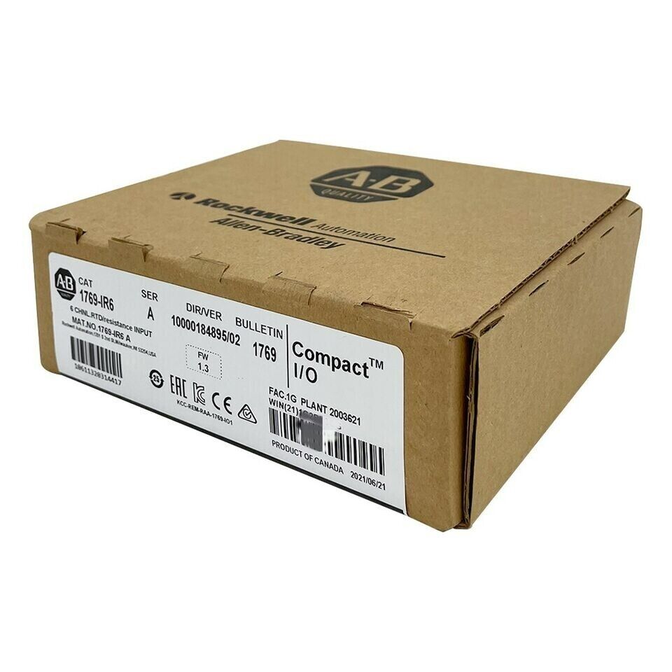Sealed Allen Bradley 1769IR6 CompactLogix 6 Pt RTD Module - ALLEN BRADLEY