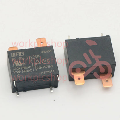 10PCS WRG RF-SS-112DMF 12VDC  Power Relay 4Pins 25A 250VAC