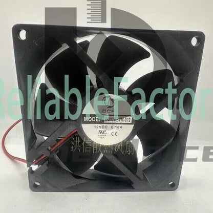 1 PCS DCF Fan DD92DBVM-012 DC12V 0.16A 9CM 92*25MM 2 wire cooling fan