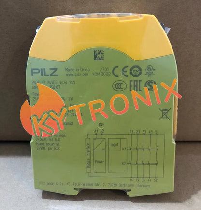 1PC PILZ PNOZ s7 24VDC 4n/o 1n/c safety relay 750107