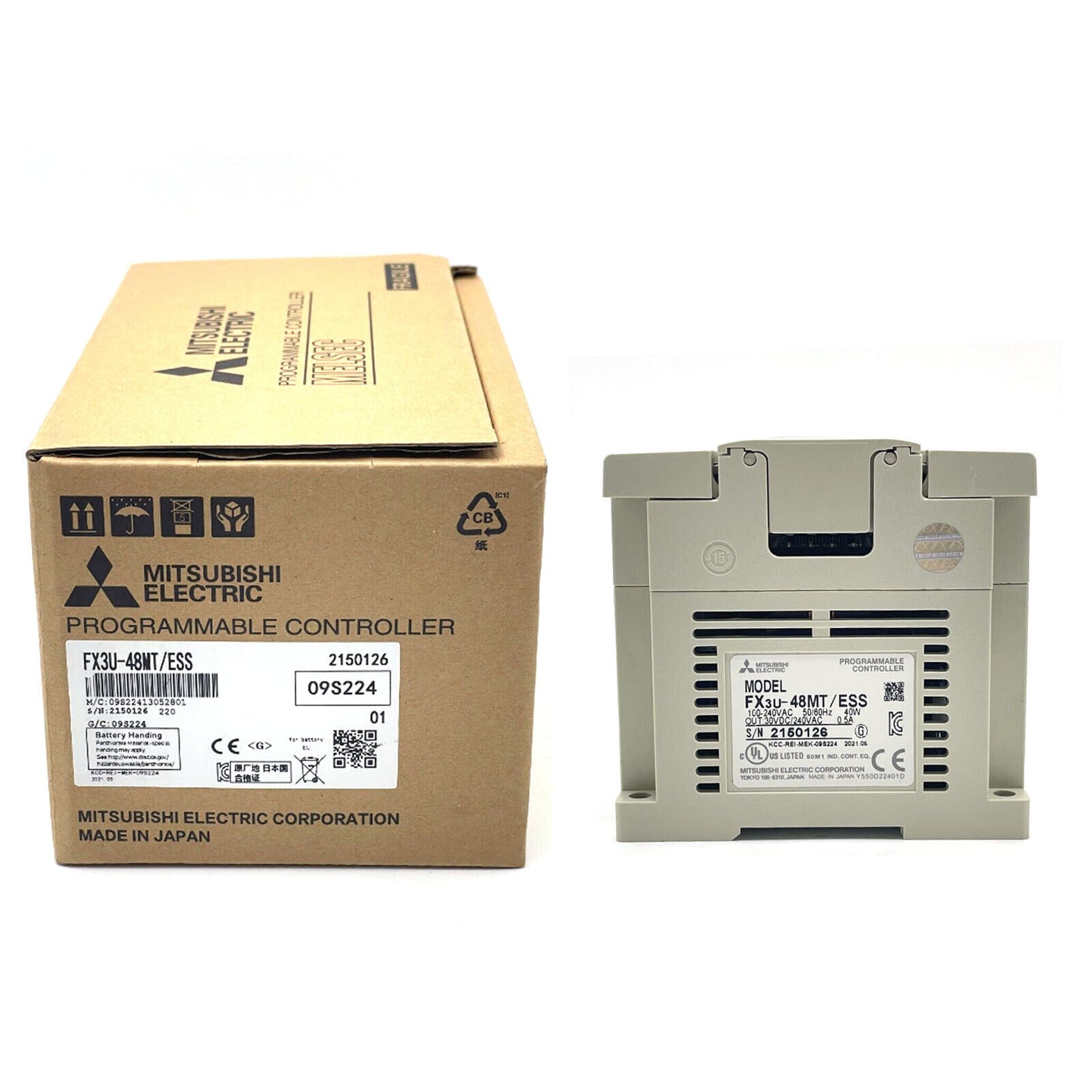 MITSUBISHI FX3U-48MT-ESS PLC Module - MITSUBISHI