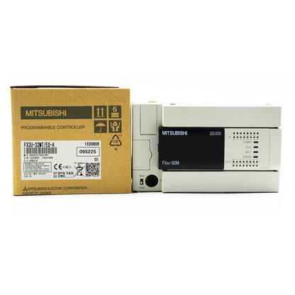 Mitsubishi FX3U-32MT/ES A programmable logic controller with 32-bit CPU and 16 I/O channels for industrial automation and control systems - MITSUBISHI
