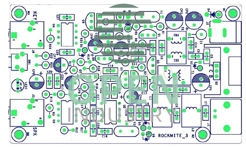 PIC Version 8W Super RM RockMite QRP CW Transceiver HAM Radio Shortwave Kits