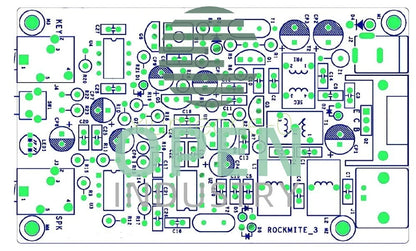 PIC Version 8W Super RM RockMite QRP CW Transceiver HAM Radio Shortwave Kits