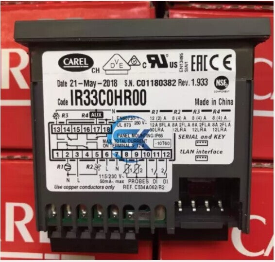 CAREL IR33C0HR00 Temperature Controller