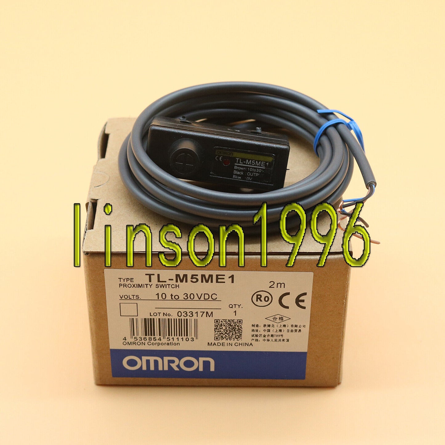 OMRON TL-M5ME1 Proximity Switch - OMRON