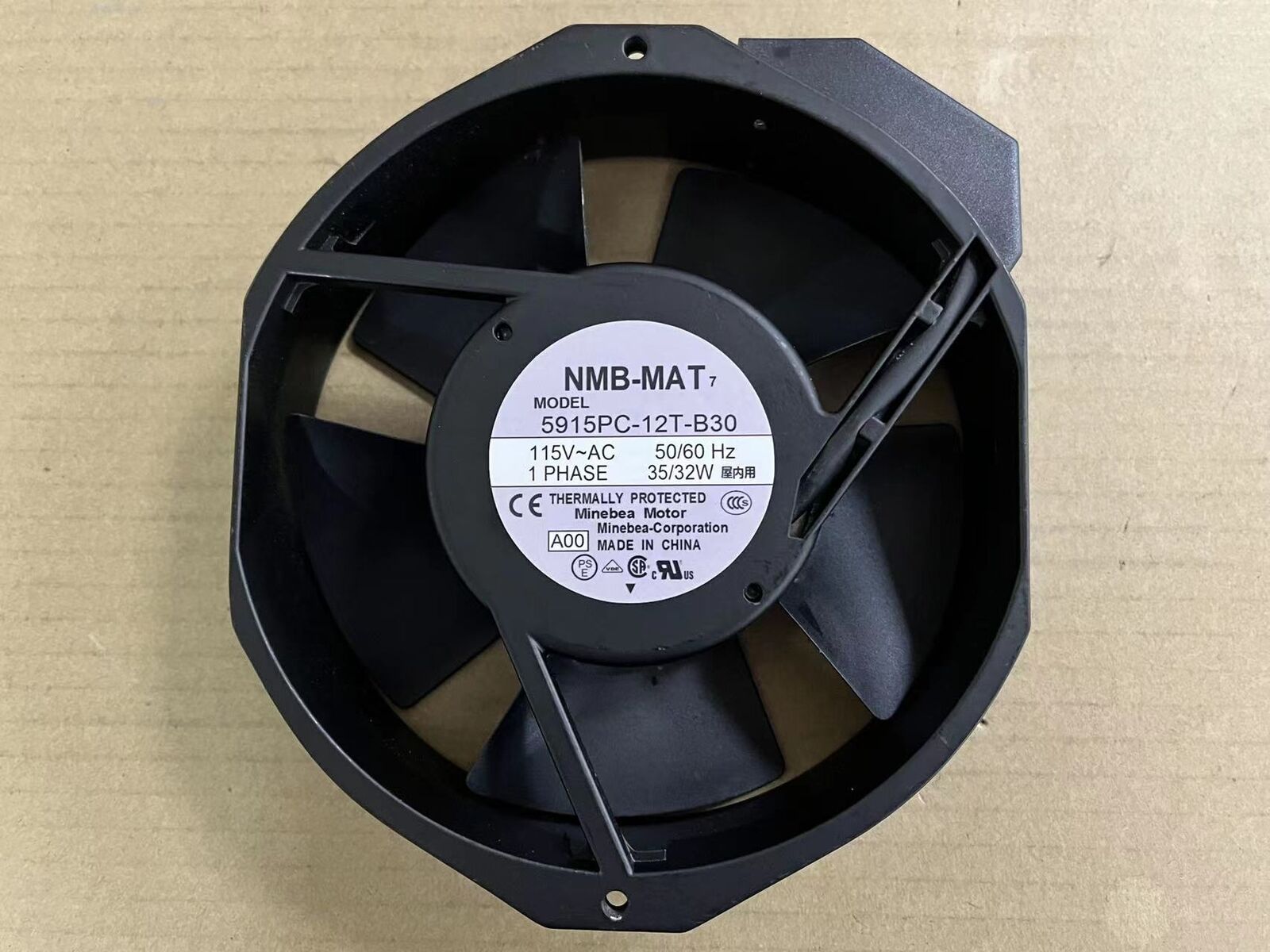 new 1 pcs  for NMB-MAT 5915PC-12T-B30-A00 Fan 115V 50/60Hz 35/32W 5915PC-12T-B30 NMB-MAT