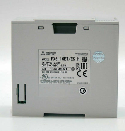 new 1PCS Mitsubishi FX5-16ET/ES-H PLC One year In Box FX516ETESH - MITSUBISHI