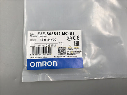 new 1pcs For Omron E2E-S05S12-MC-B1 Inductive switch sensor One year - OMRON
