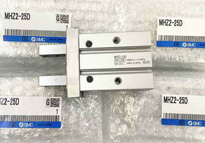 SMC MHZ2-25D Pneumatic Parallel Air Gripper Cylinder - SMC