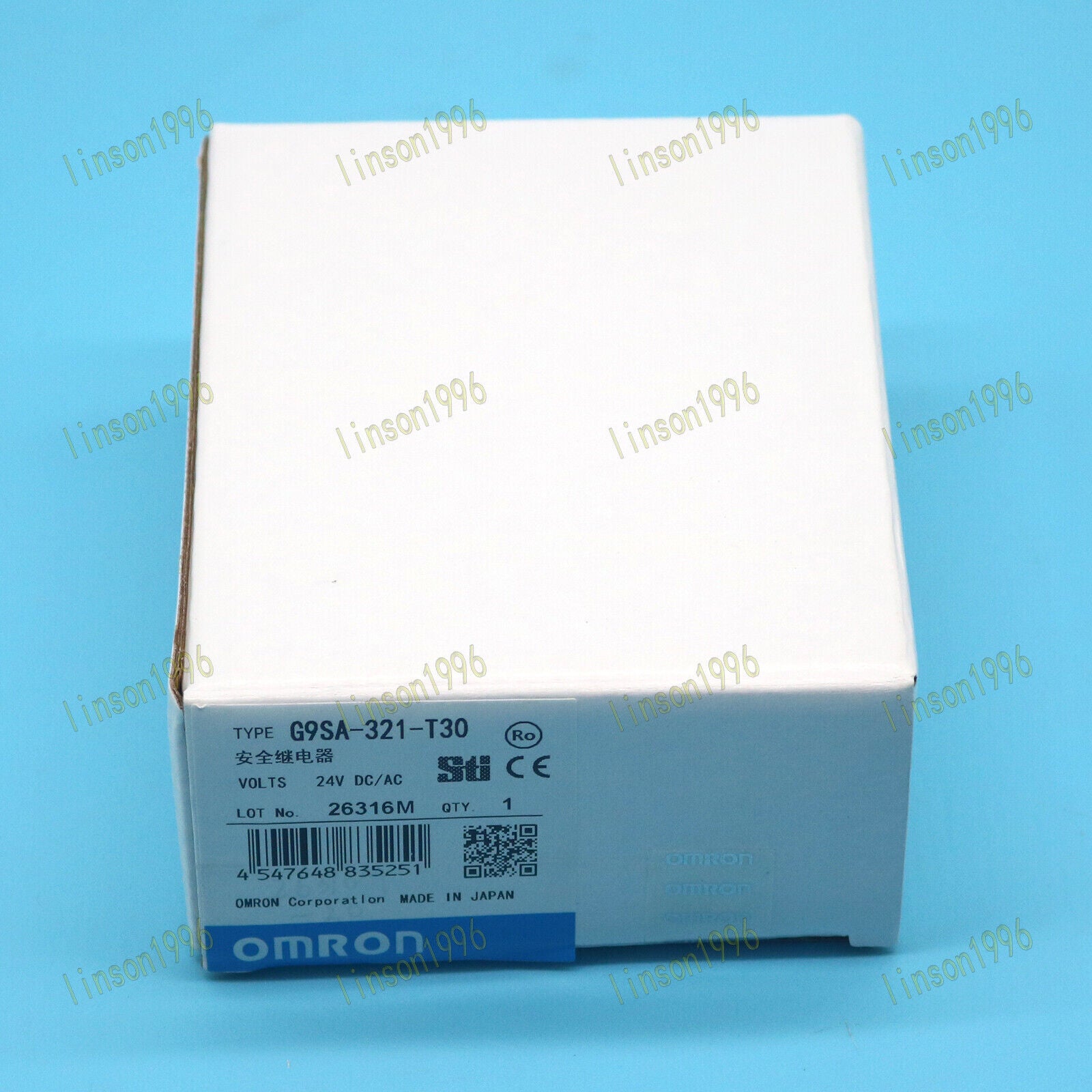 Omron Relay G9SA-321-T30 24V DC/AC - OMRON