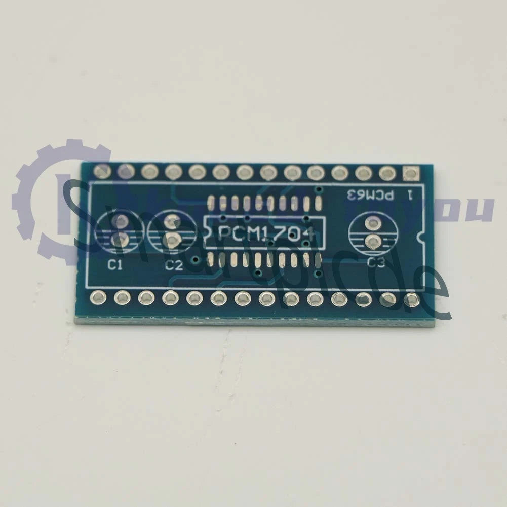 2Pcs PCM1704 to PCM63 PCB DAC decoder chip module PCB conversion board~