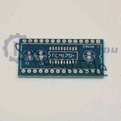 2Pcs PCM1704 to PCM63 PCB DAC decoder chip module PCB conversion board~