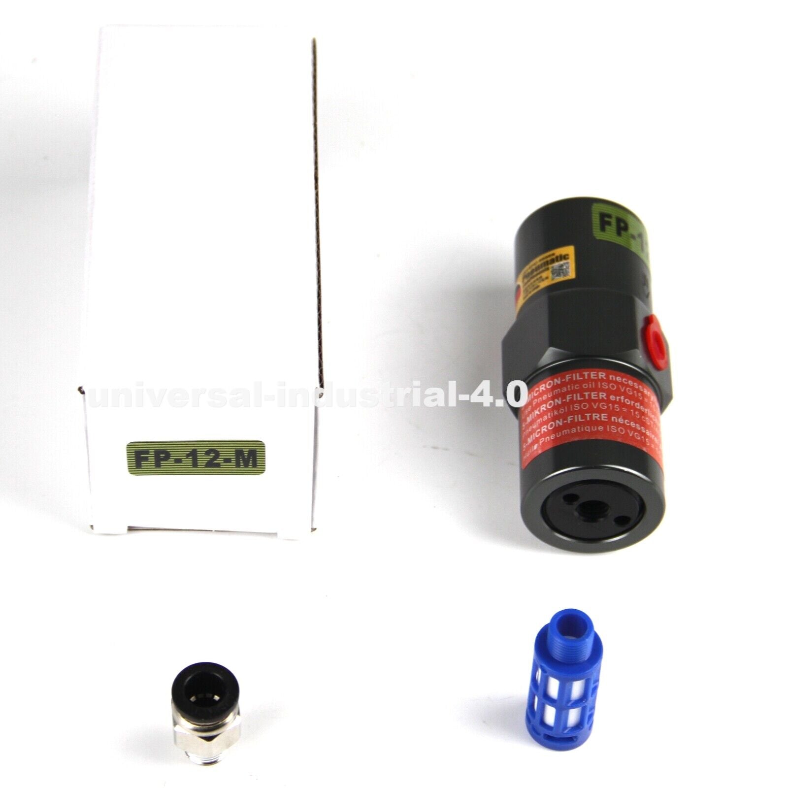Professional Pneumatic Piston Vibrator FP-12-M for industrial applications - POWER EQUIPMENT