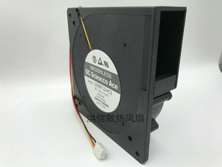 SANYO 109BF12HC2 12V 0.6A12032 12CM turbo blower cooling fan