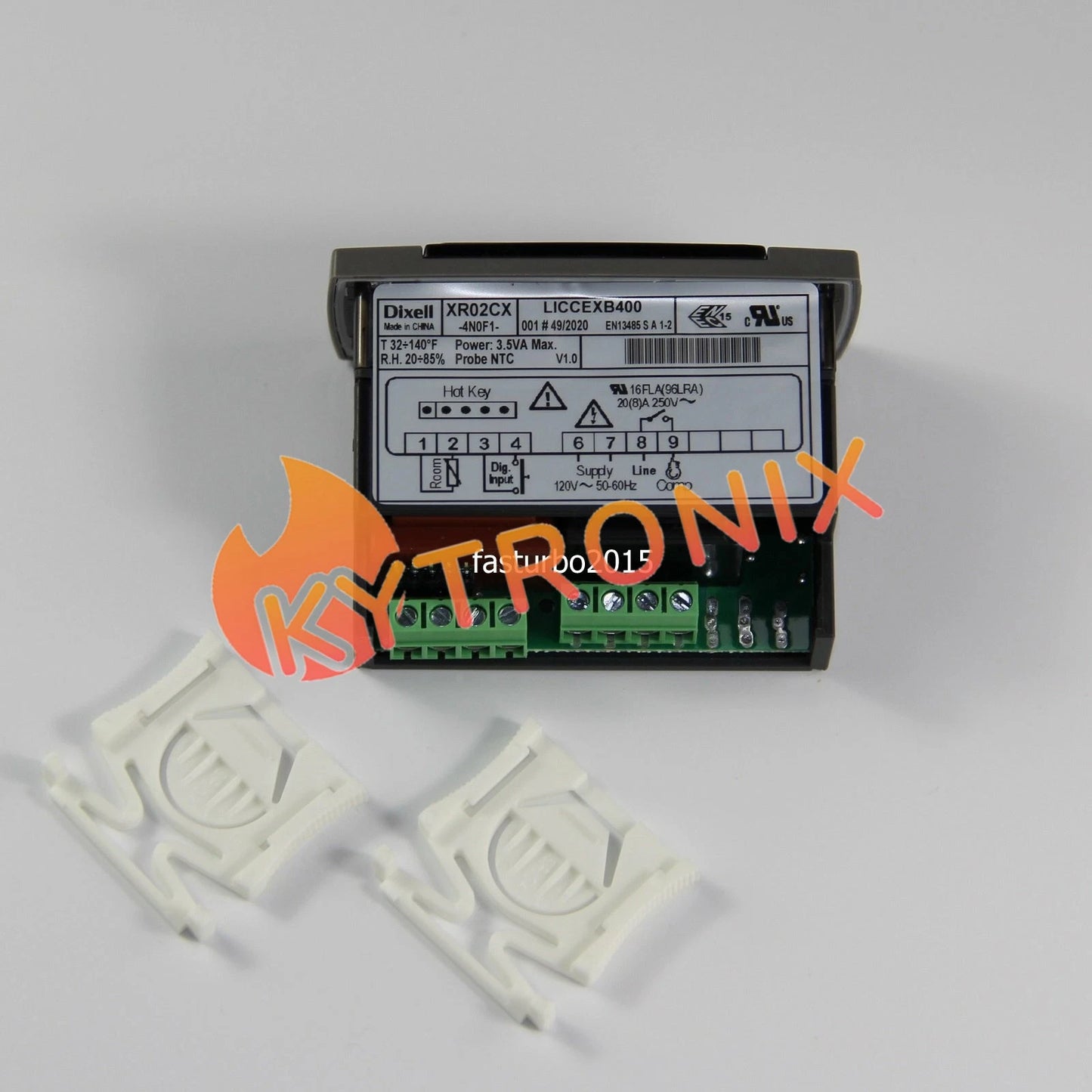 Dixell XR02CX-4N0F1 Temperature Thermostat Controller for Refrigeration Freezer