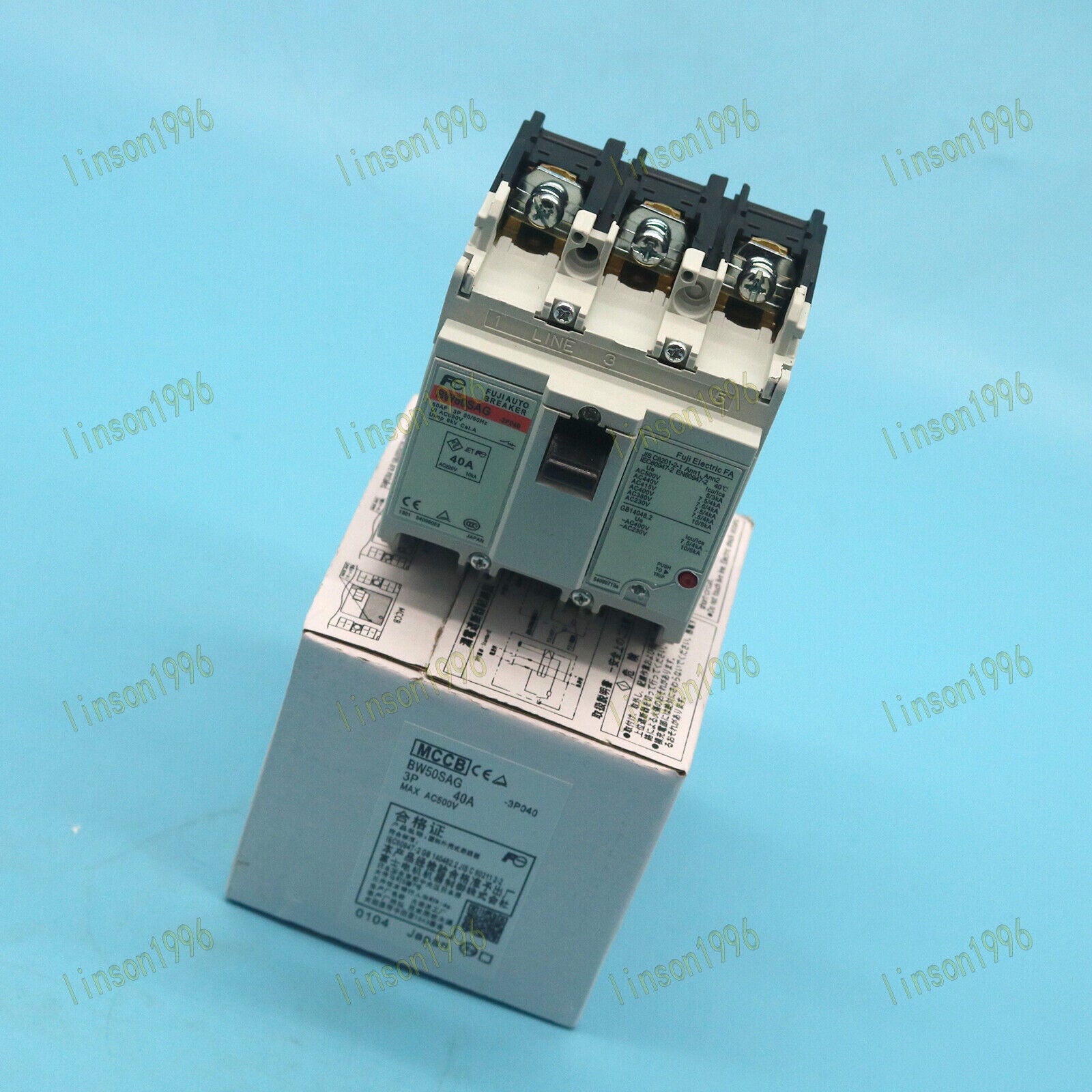 1PC BW50SAG Residual Current Breaker - FUJI ELECTRIC