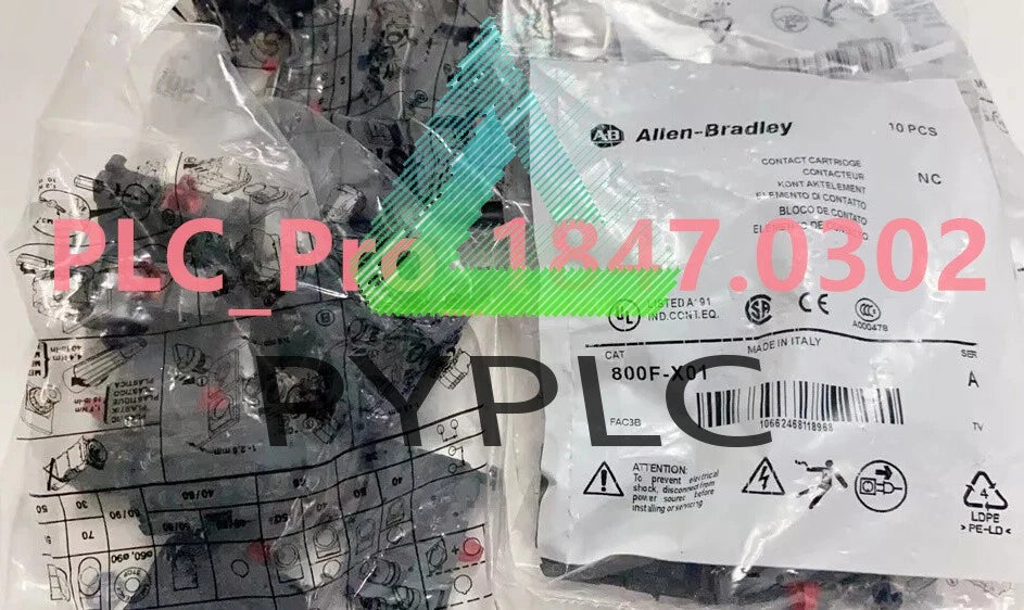 800FX01 10PCS Allen Bradley 800F-X01 contact block Fast delivery