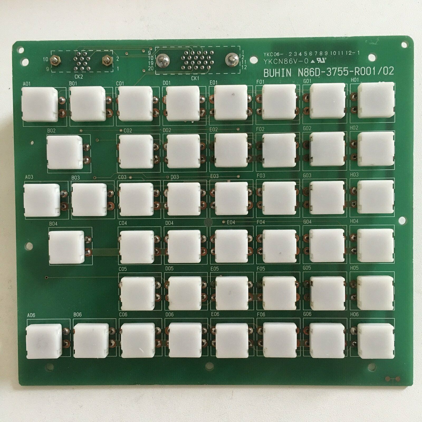 Used One for Fanuc N86D-3755-R001 Key Button Board – Tested in Good Condition - FANUC