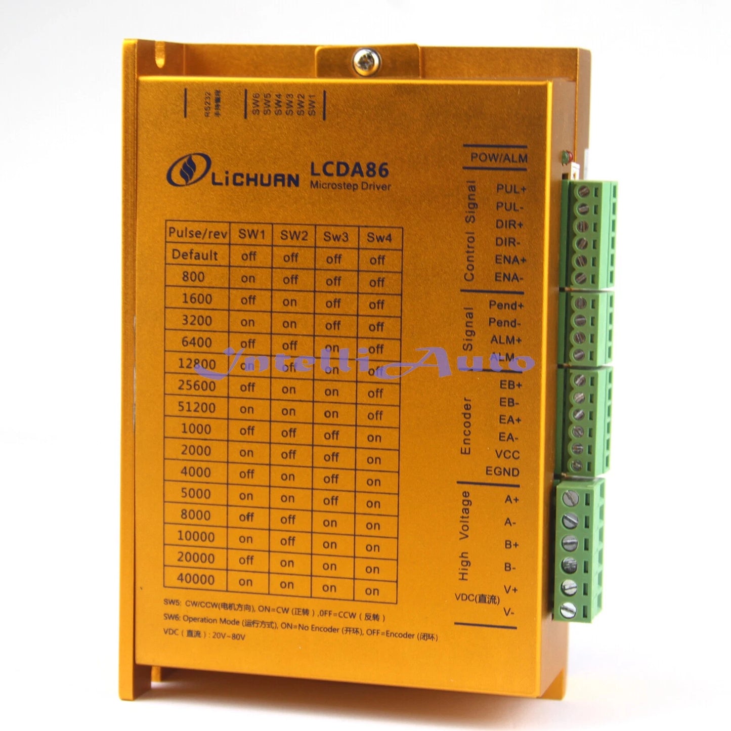 1PCS 30-100VDC 6A LCDA86 LCDA86H Servo closed loop driver - US Stock