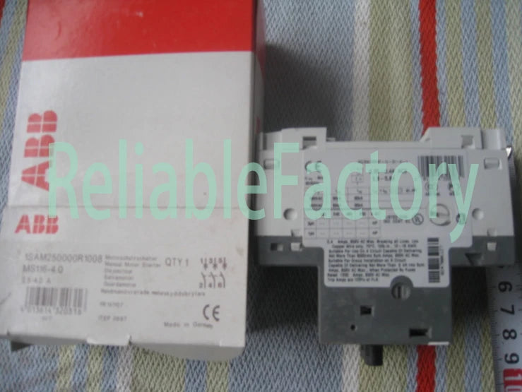 1PC ABB MS116-4.0 motor protection free shipping