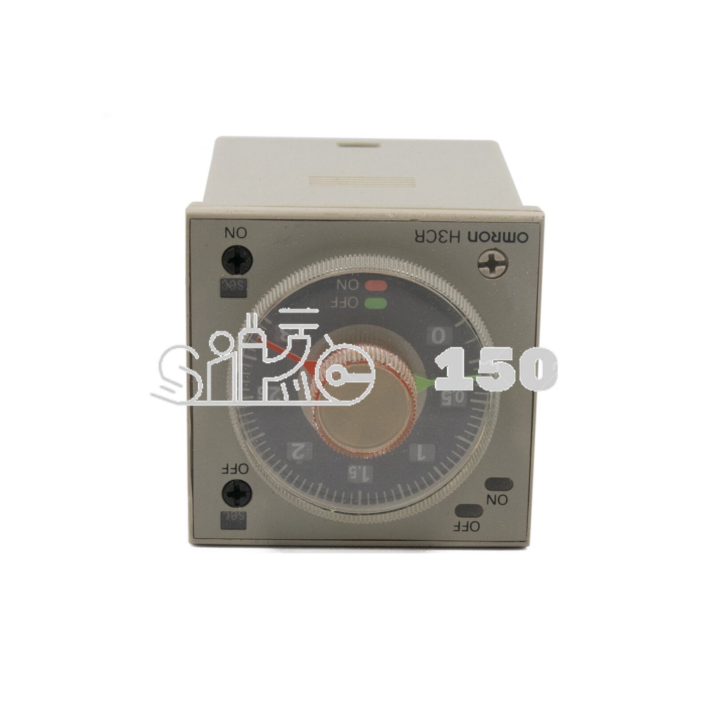 OMRON H3CR-F8 Twin Timer 100-240V AC Box - OMRON
