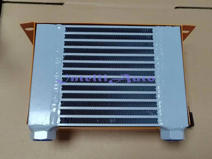 Hydraulic Air Cooler Radiator AH0608T-CA Air-cooled Oil Radiator DC 12V 48w